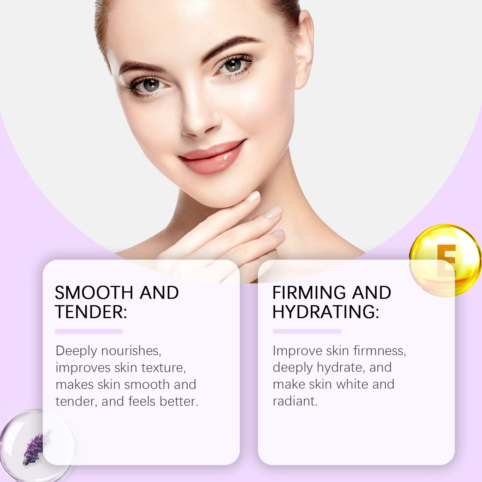 Masque facial au collagène à étirer – Hydratant et raffermissant pour la peau