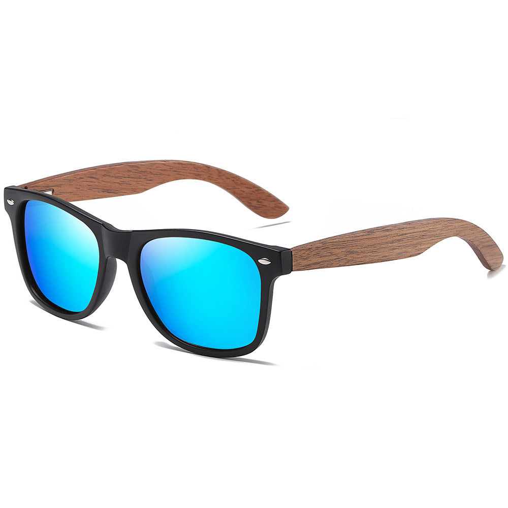 Wooden walnut sunglasses bamboo polarized