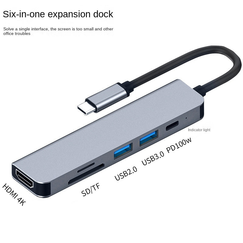 USB C Hub Multiport Adapter, Docking Station with HDMI 4K