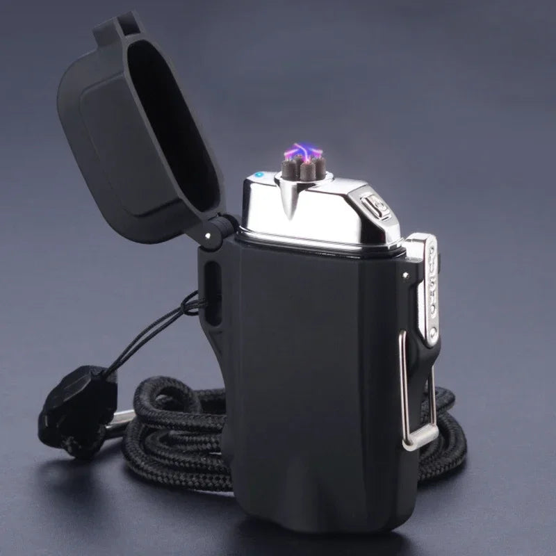 Plasma Arc Lighter With Flashlight
