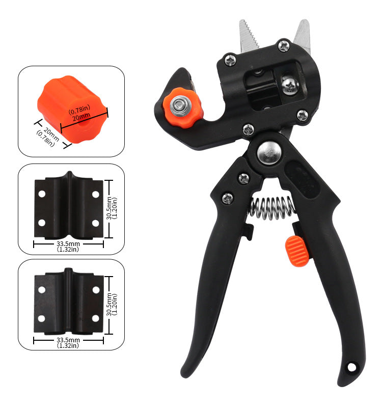Grafting Shears Scissor Fruit Tree Vaccination Multi-function Bud Cutter Gardening Tools