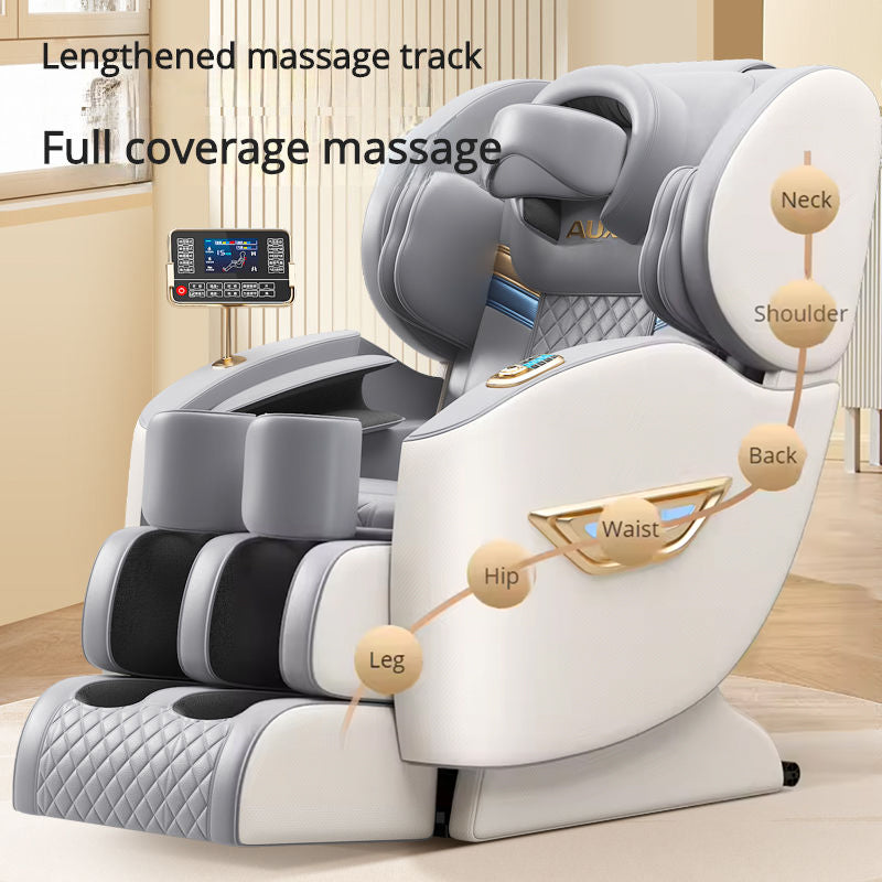 Full Body Massage Chair, Home Intelligent with Heat and Foot Roller Massage