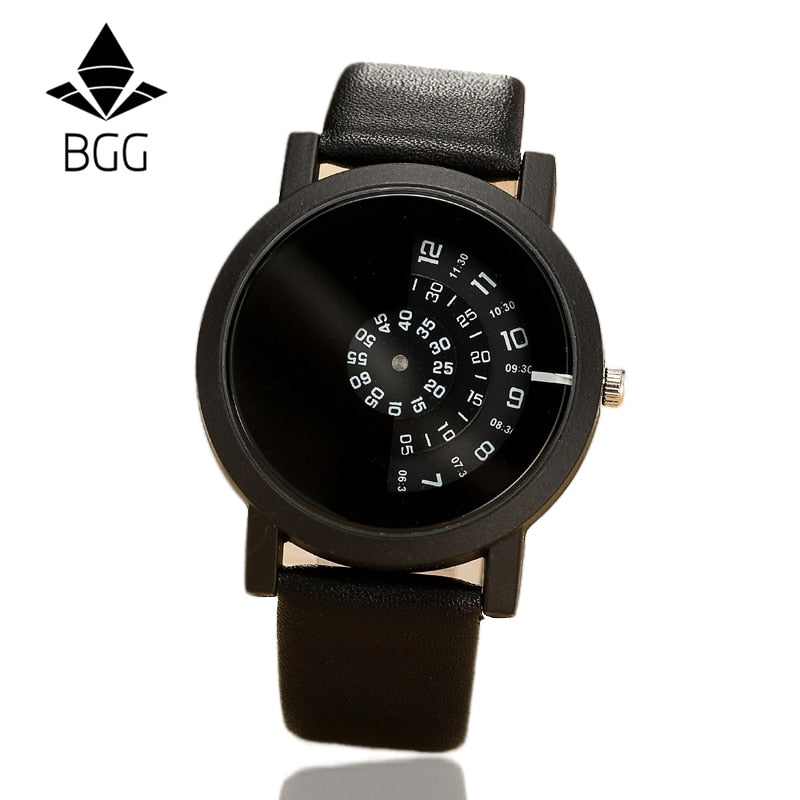Special digital discs hands fashion quartz Unisex watch