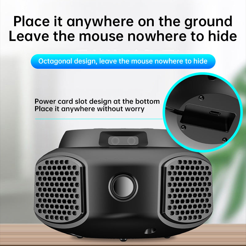 4-in-1 ultrasonic rodent, rat, insects repellent