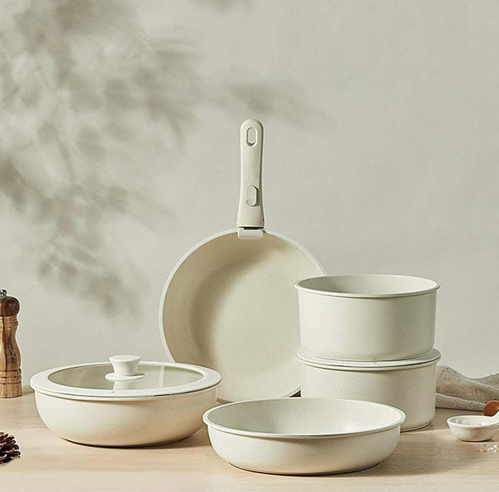 Detachable silicone cookware set