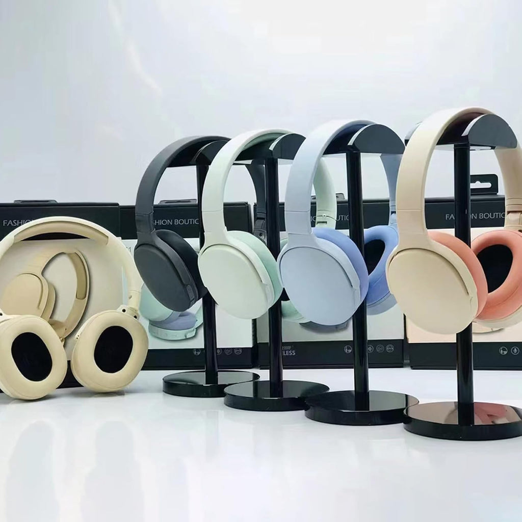 Bluetooth earphones head mounted universal noise cancelling