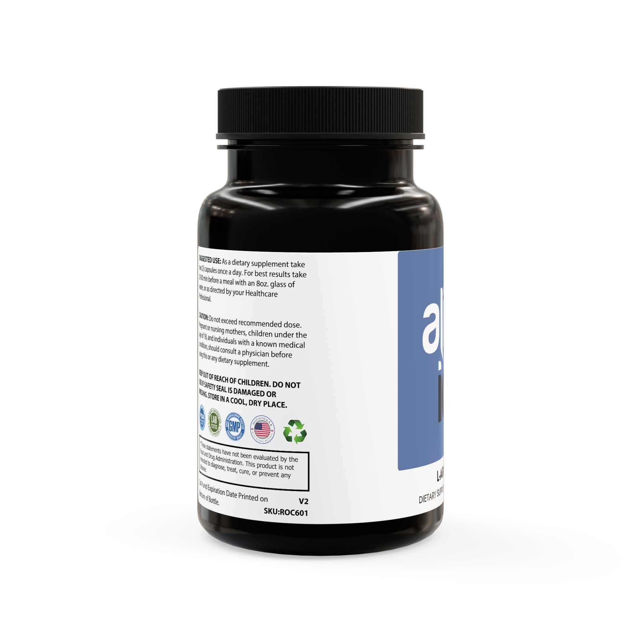 L-Arginine Supplement (60 Capsules)