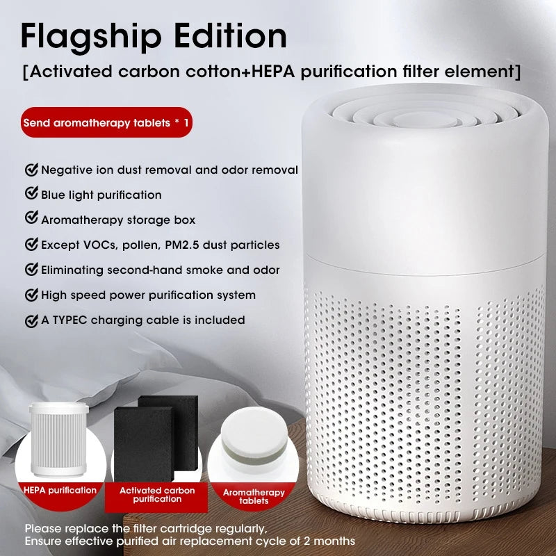 Air purifier HEPA for office and bedroom