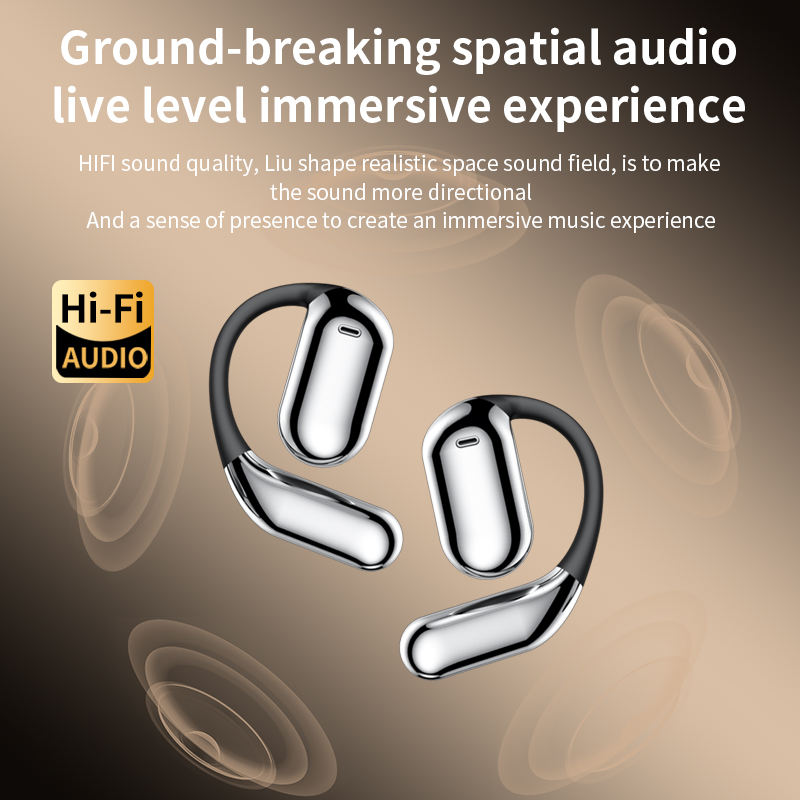 Active noise cancelling earphones wireless 5.3 with mic Q16PRO