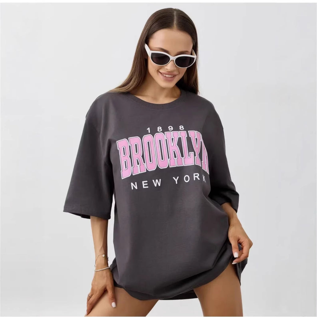 Loose short sleeved top