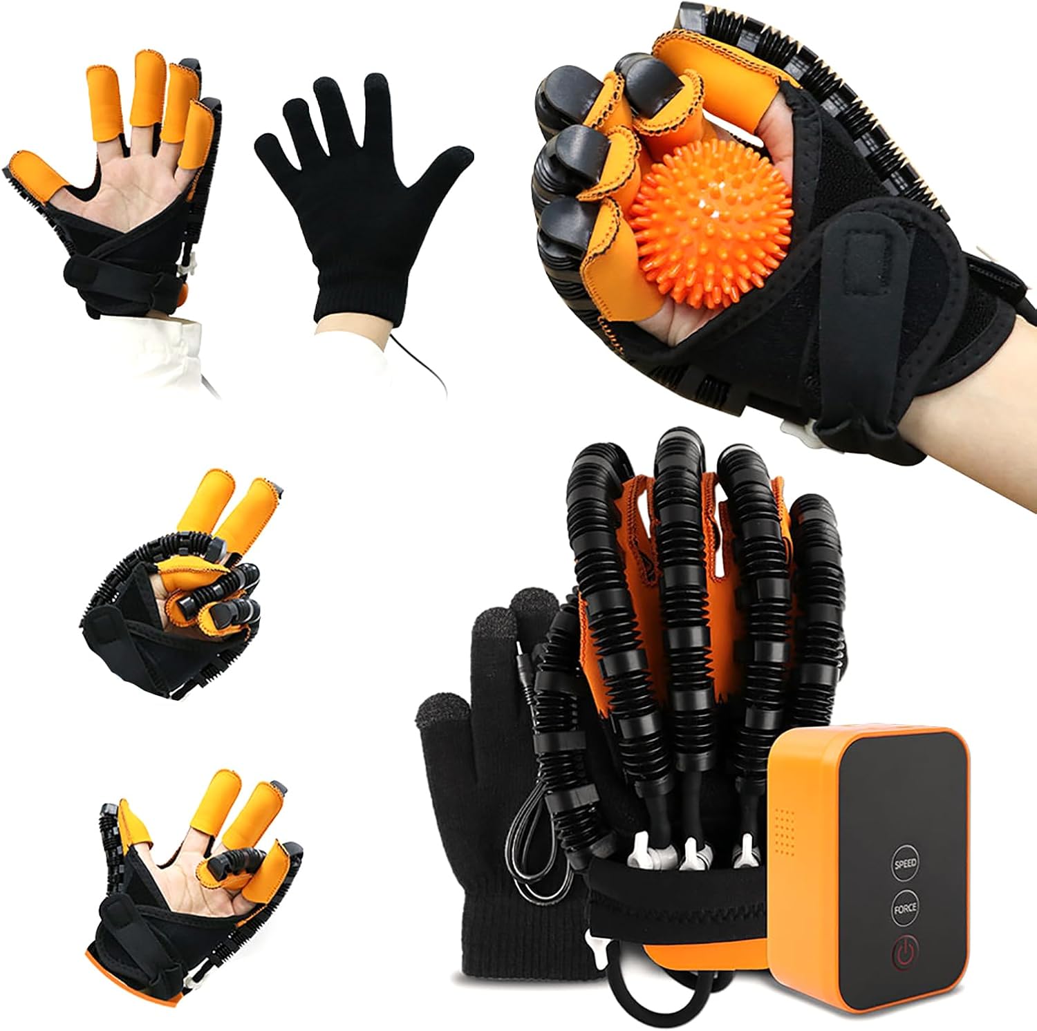 Gants robotisés d'entraînement à la rééducation