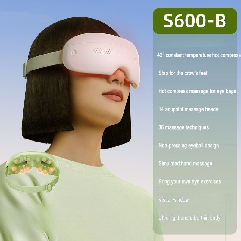 Eye Massager with Heat, Vibration and Warm Compress