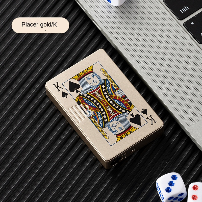 Poker Flush Lighter Windproof Flame