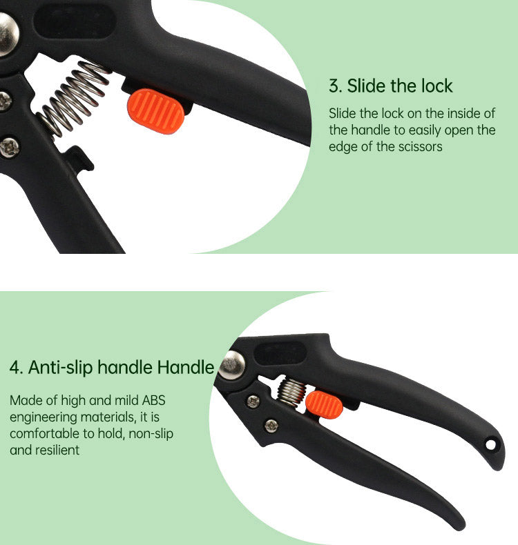 Grafting Shears Scissor Fruit Tree Vaccination Multi-function Bud Cutter Gardening Tools