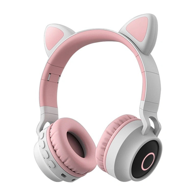Headworn bluetooth foldable card insertion earphones for kid