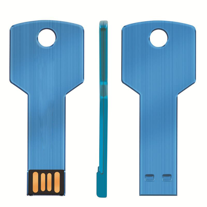 USB Flash Drive 4 to 64GB Metal Key