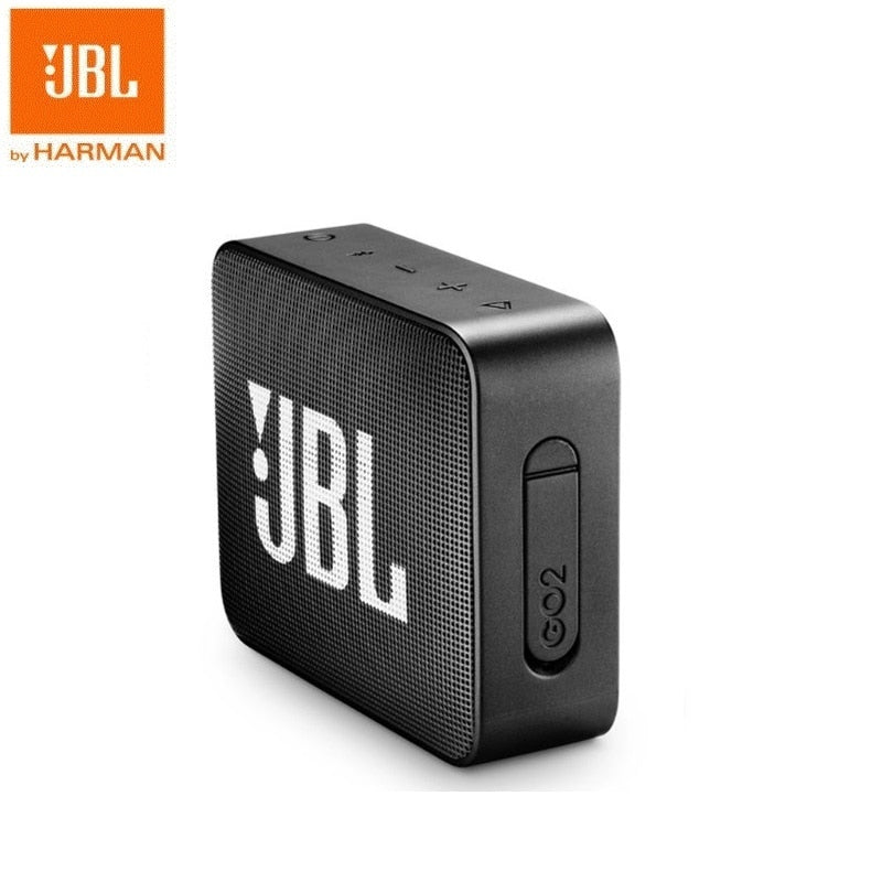 JBL Go 2 Mini Portable IPX7 Waterproof Bluetooth Speaker with Subwoofer Bass