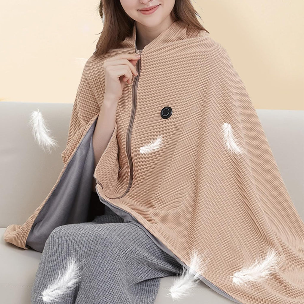 Warm Blanket USB Heated Scarf 3 Heating Levels
