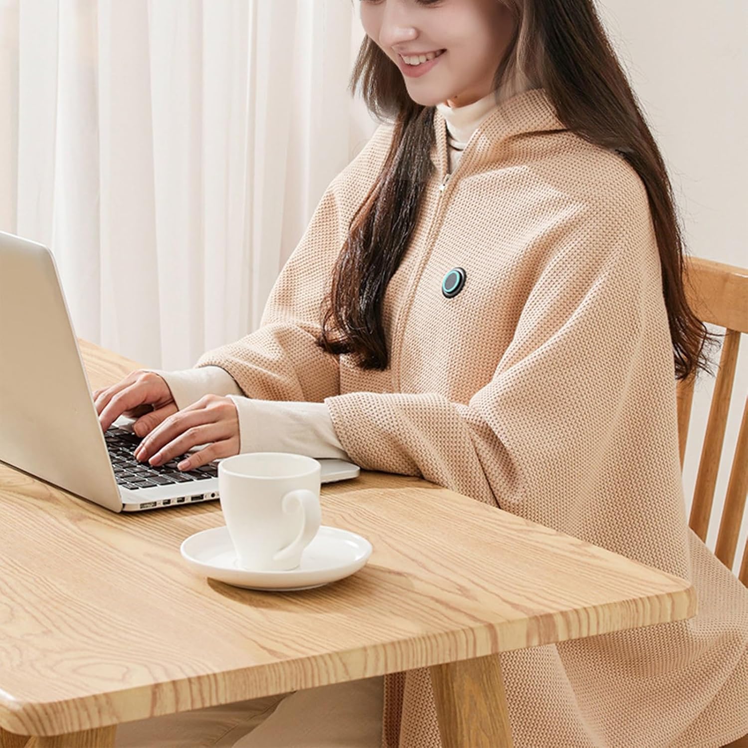 Warm Blanket USB Heated Scarf 3 Heating Levels