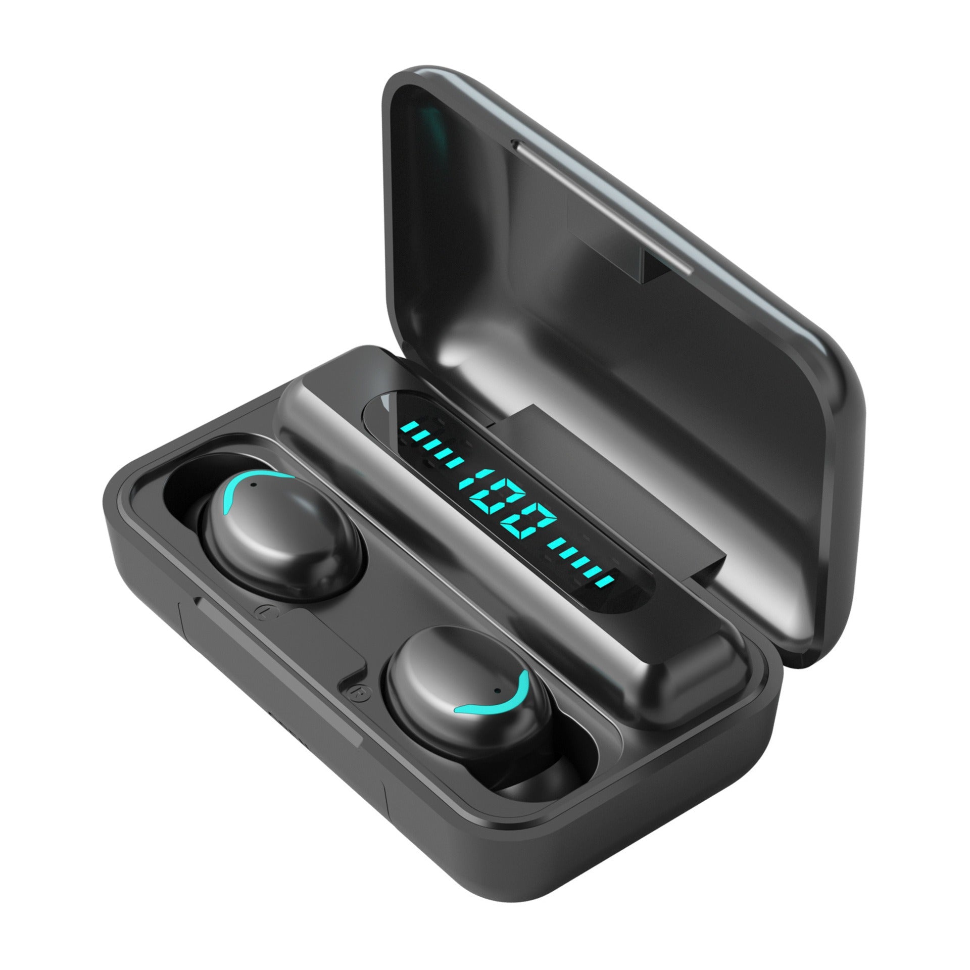 Bluetooth Headset High-Capacity TWS Binaural 5.1 Noise Cancellation F9 M10 M30