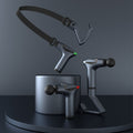 3-in-1 Massage Gun Extended Handle & Belt with 4 Replaceable Heads