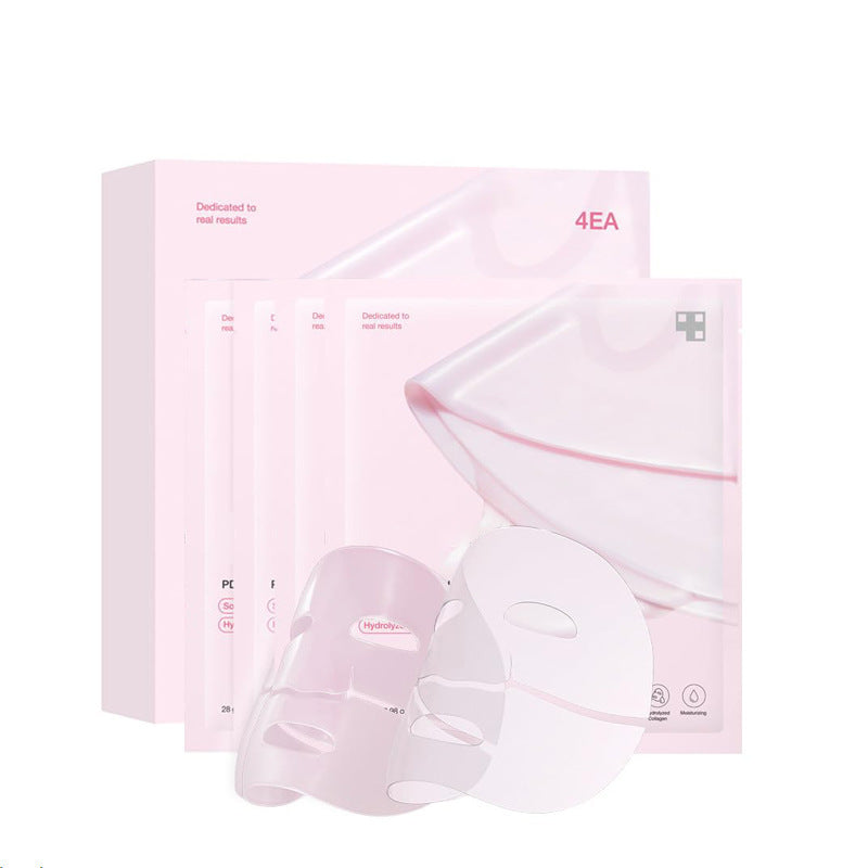 Masque facial gelée rose au collagène PDRN – Divisible