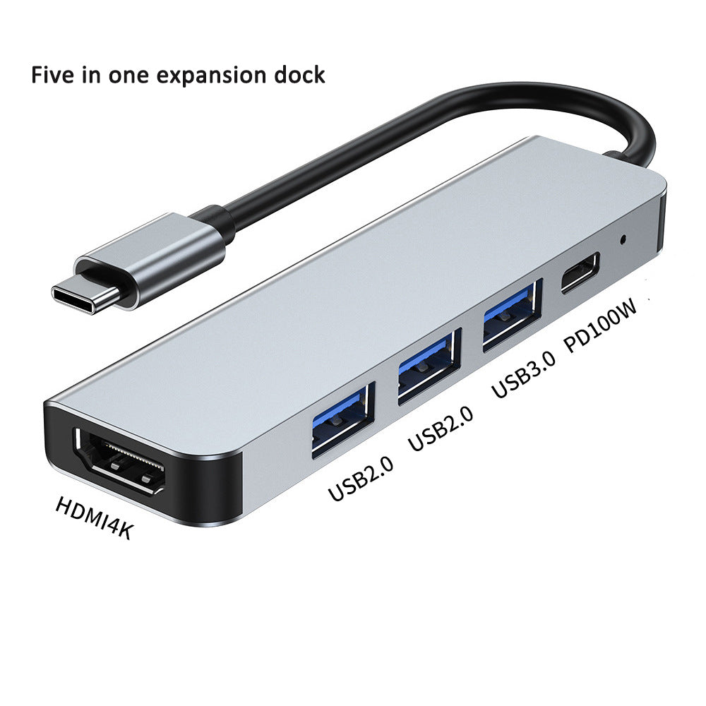 USB C Hub Multiport Adapter, Docking Station with HDMI 4K