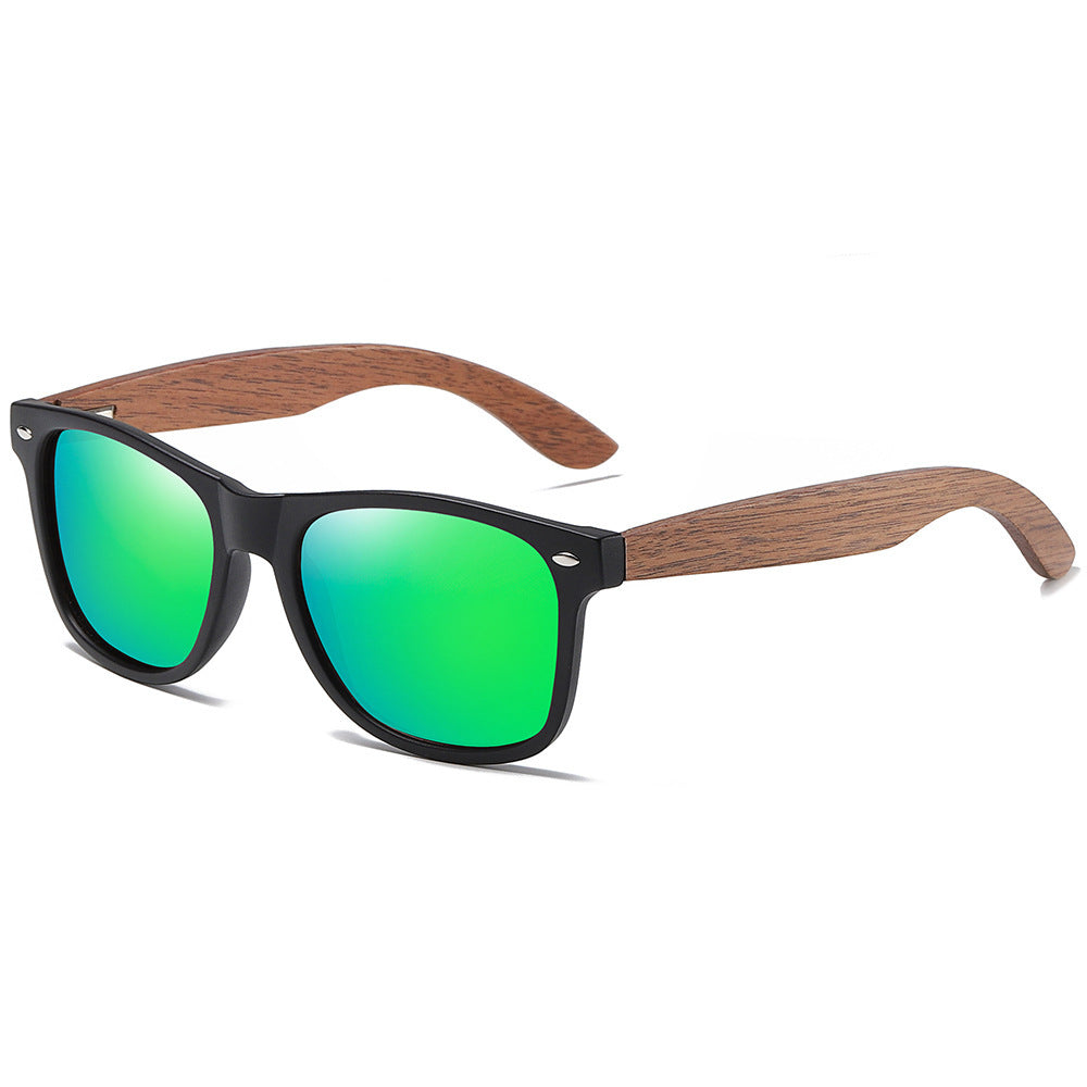 Wooden walnut sunglasses bamboo polarized