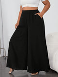 Nouveau pantalon décontracté long et ample été