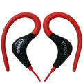 Écouteurs filaires sport avec basses, prise 3,5 mm, pour la course – avec microphone M&J