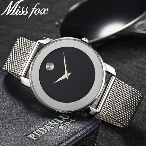 Unique Design Minimalist Unisex Watch MISSFOX 2446
