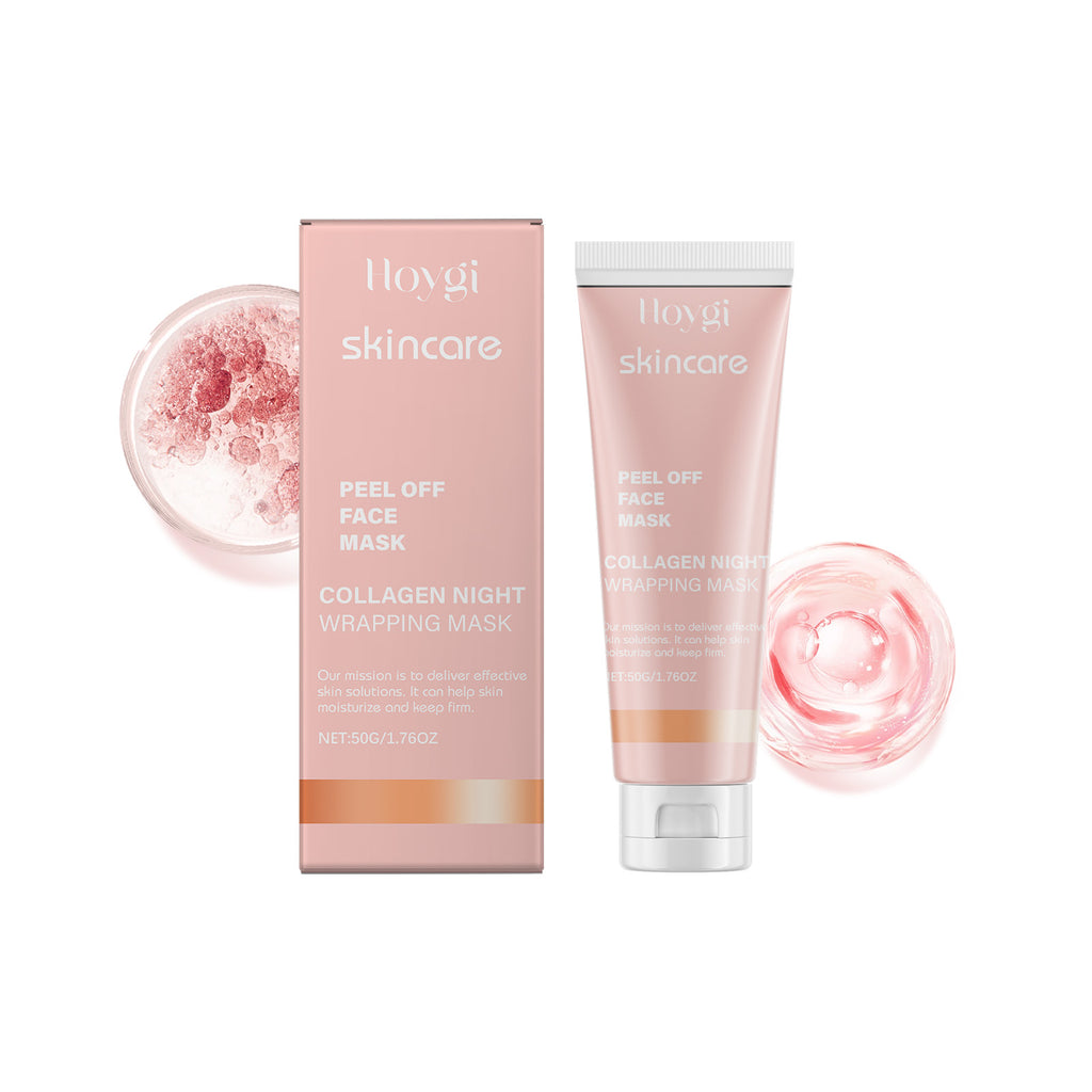 Masque étirable au collagène – Exfoliation douce, hydratation, nutrition et fermeté de la peau
