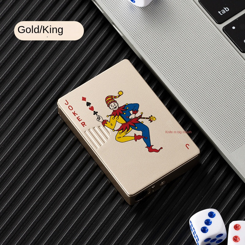 Poker Flush Lighter Windproof Flame