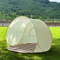 Tente de plage robuste avec mâtins renforcés – Abri anti-vent et protection UV
