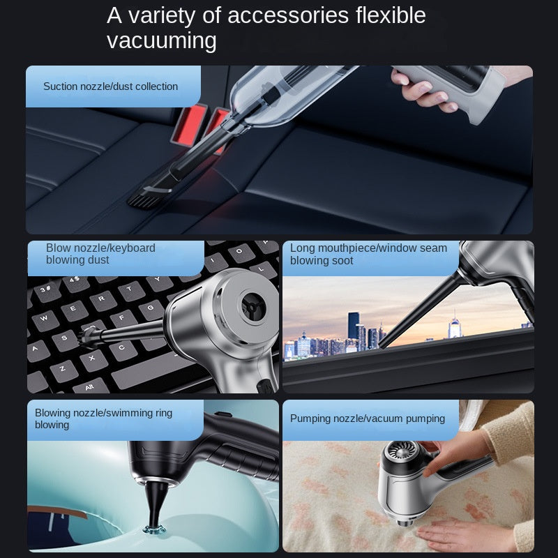 Portable Wireless Vacuum Cleaner High Power, Strong Suction