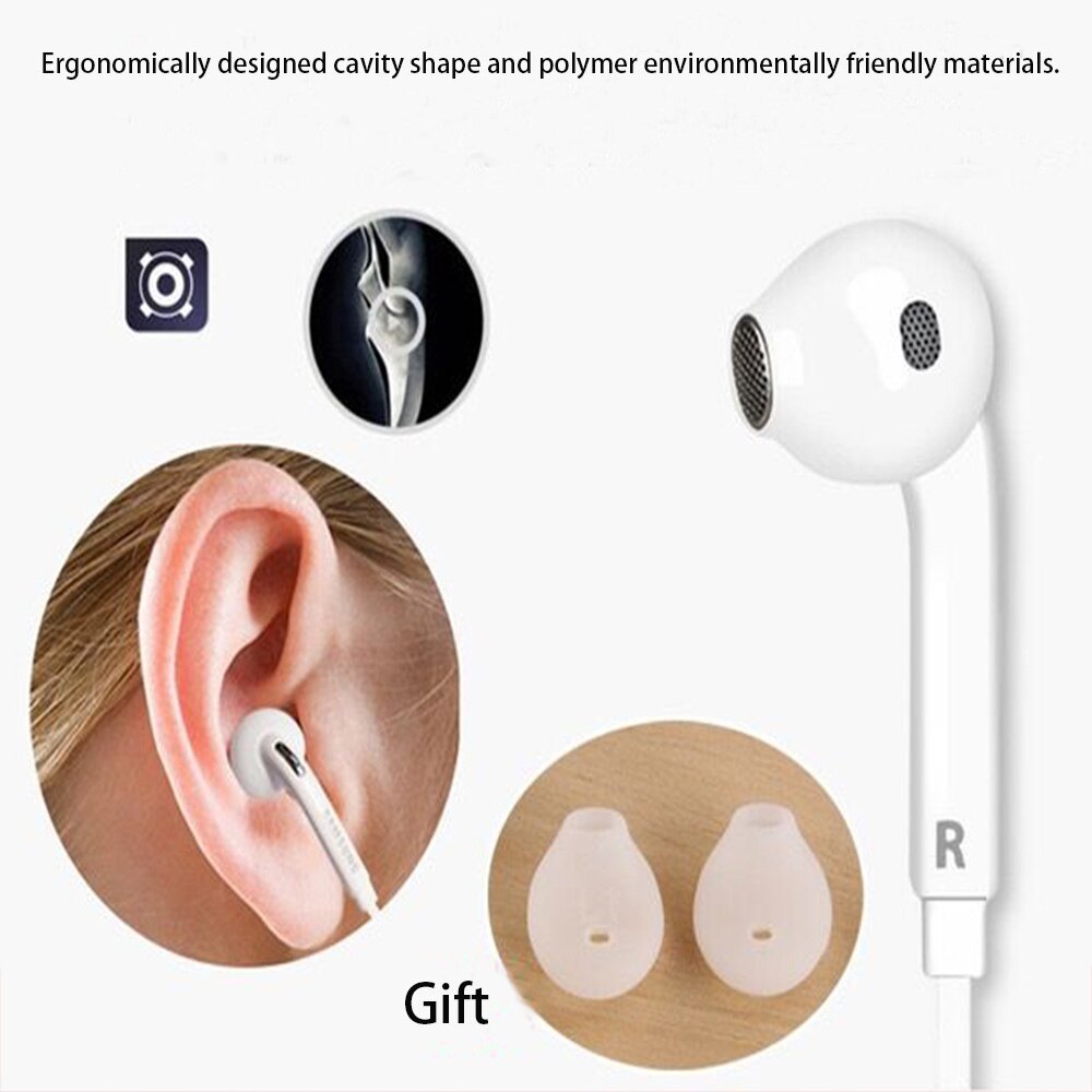 Écouteurs filaires EO-IG955, prise 3,5 mm, intra-auriculaires avec microphone – Samsung AKG