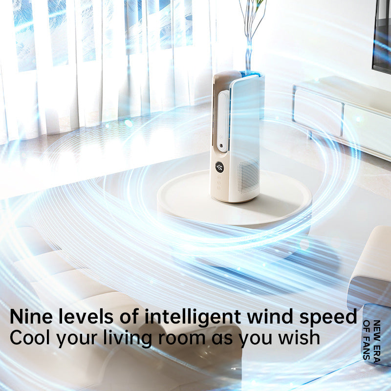Portable Tower Fan – 6 Speeds, Mist spray