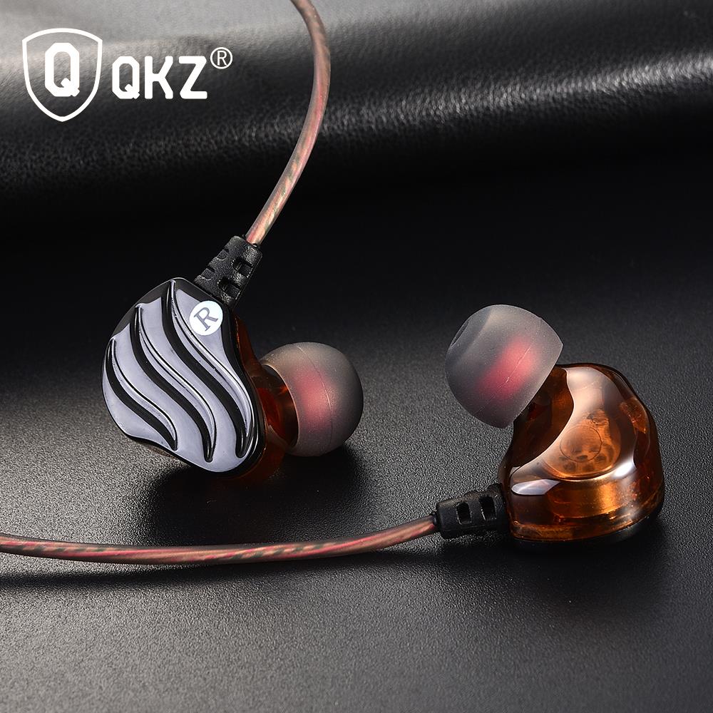 Écouteurs filaires – Mini double pilotes dynamiques hybride original – QKZ KD4