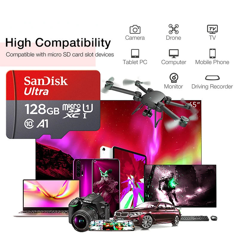 Micro SD Card 8Gb to 1TB memory card