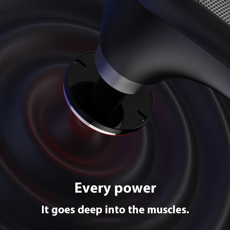 Hot and cold Muscle Massage Gun with Foldable Handle 10 heads