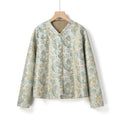 Elegant jacquard top jacket