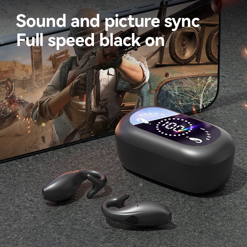 Ear Clip Bone Conduction Bluetooth Earphones Noise Reduction 5.4 Dolphin M66
