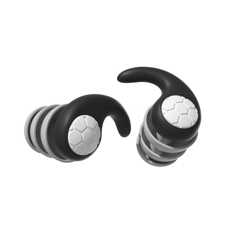 Nouveaux bouchons d'oreille insonorisés et anti-bruit en silicone, étanches pour la natation, filtre de bruit pour dortoir, protection auditive