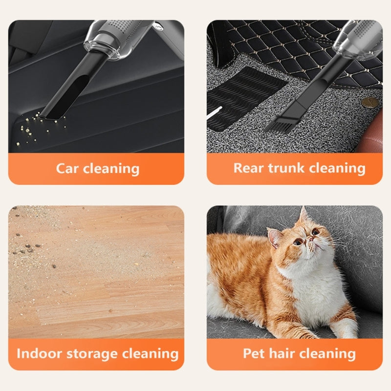 Powerful wireless Car Vacuum Cleaner 12000PA