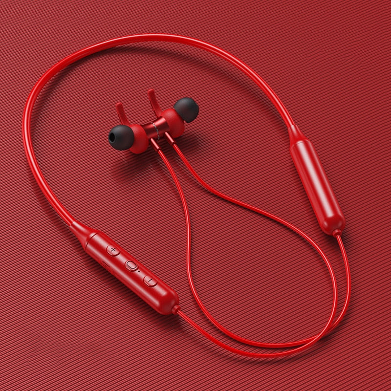 Bluetooth 5.0 Sports Earbud Stereo Subwoofer Hanging Neck