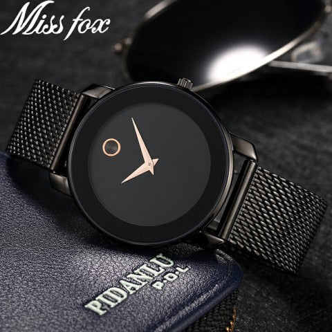 Unique Design Minimalist Unisex Watch MISSFOX 2446