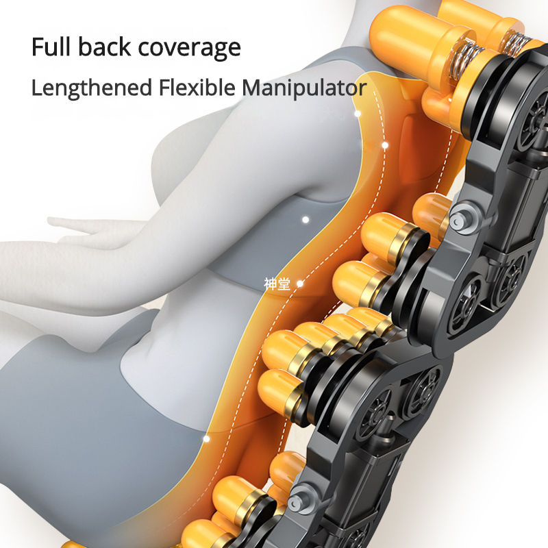 Full Body Massage Chair, Home Intelligent with Heat and Foot Roller Massage