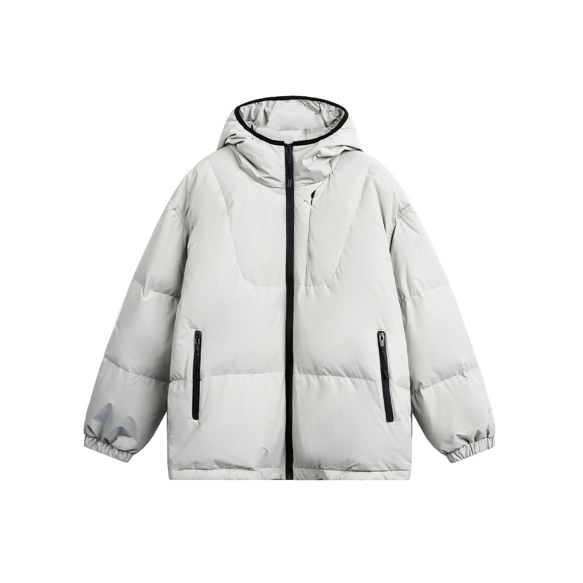 Outdoor Functional Heat Retention Honeycomb Waterproof Hooded  Down Jacket White Duck Down  Coat
