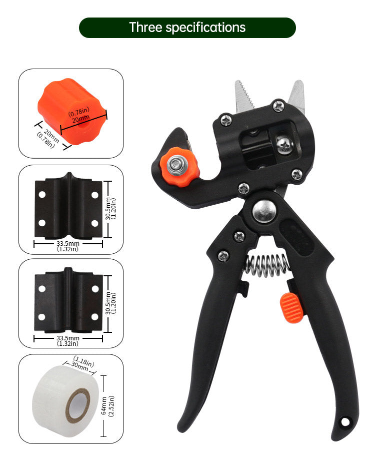 Grafting Shears Scissor Fruit Tree Vaccination Multi-function Bud Cutter Gardening Tools