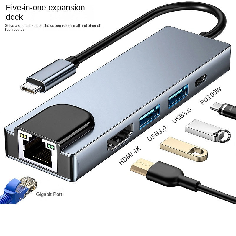 USB C Hub Multiport Adapter, Docking Station with HDMI 4K